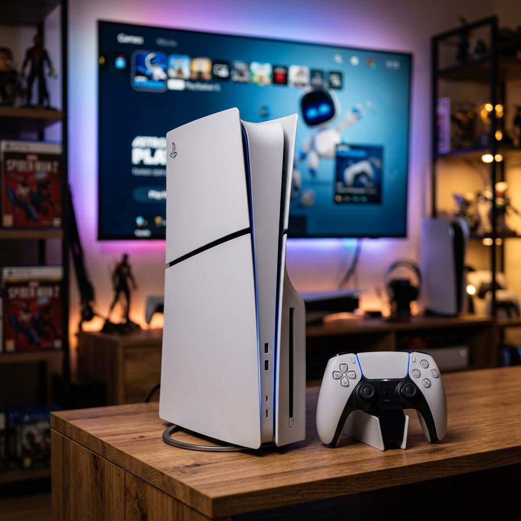 PlayStation 5 Slim: A Nova Geração Agora Cabe na Estante